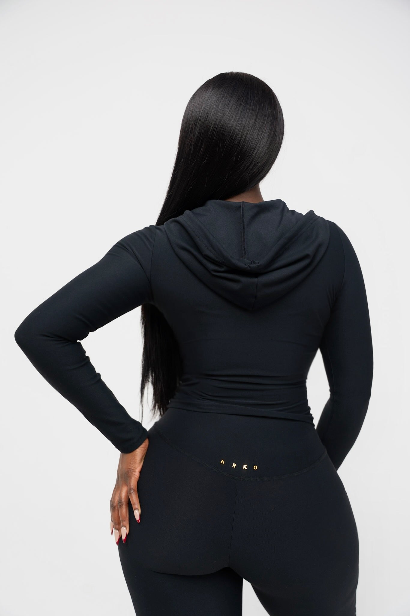Dusk Hooded Sculpt Jacket