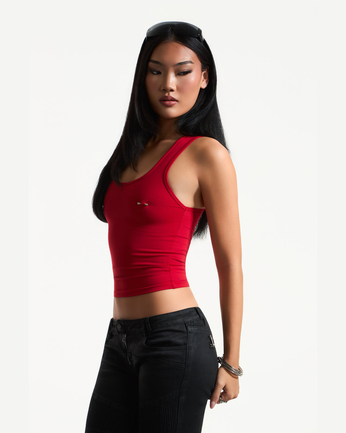 Scarlet Pierced Vest