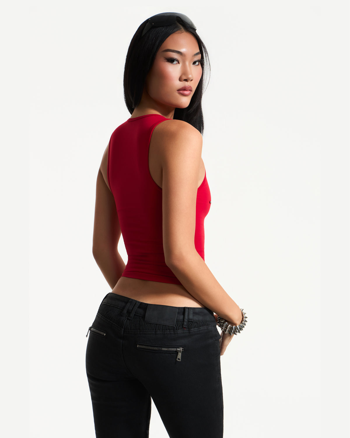 Scarlet Pierced Vest